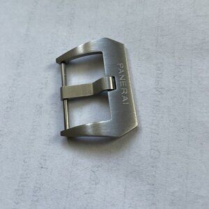 Panerai 22 MM Pre V Brushed Stainless Steel Buckle (22MM)
